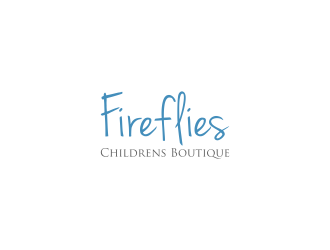 Fireflies Childrens Boutique logo design by haidar
