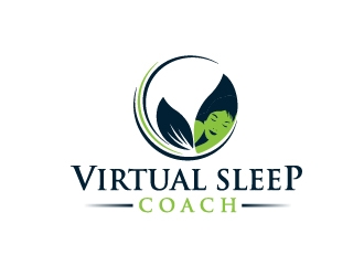 Virtual Sleep Coach logo design by STTHERESE