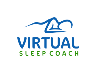 Virtual Sleep Coach logo design by Girly