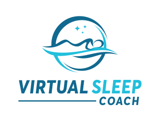 Virtual Sleep Coach logo design by mikael