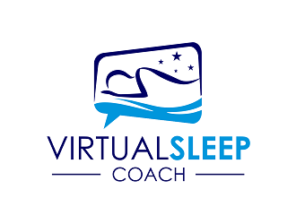 Virtual Sleep Coach logo design by haze