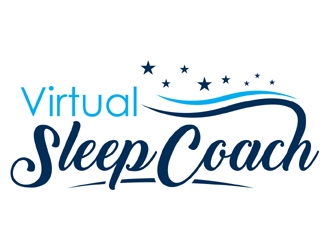 Virtual Sleep Coach logo design by MAXR
