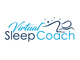 Virtual Sleep Coach logo design by MAXR