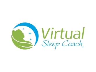 Virtual Sleep Coach logo design by adwebicon
