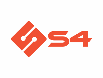 S4  logo design by agus