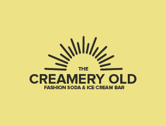 The Creamery Old Fashion Soda & Ice Cream Bar logo design by czars