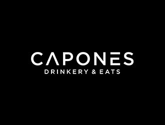 CAPONES DRINKERY & EATS logo design by ndaru
