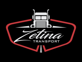 Zetina Transport logo design by cikiyunn