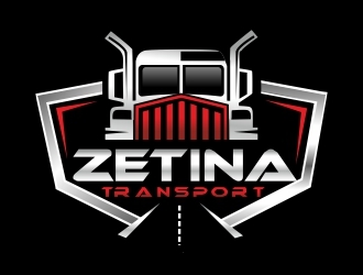 Zetina Transport logo design by ruki