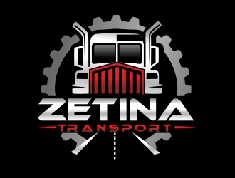 Zetina Transport logo design by ruki
