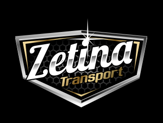 Zetina Transport logo design by serprimero