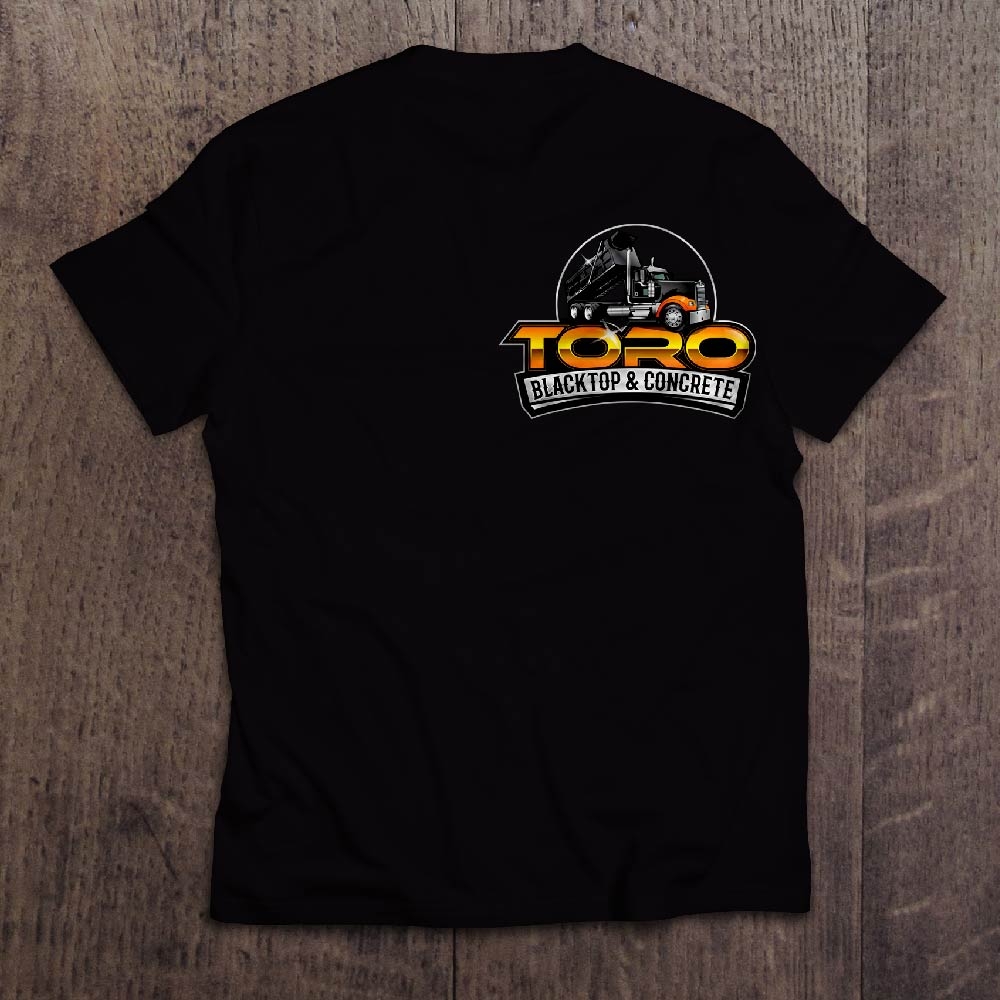 Toro Blacktop & Concrete logo design by dorijo