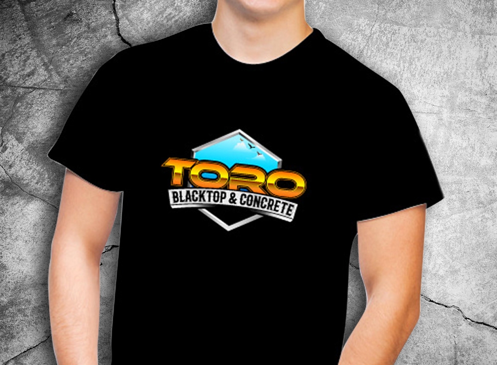 Toro Blacktop & Concrete logo design by THOR_