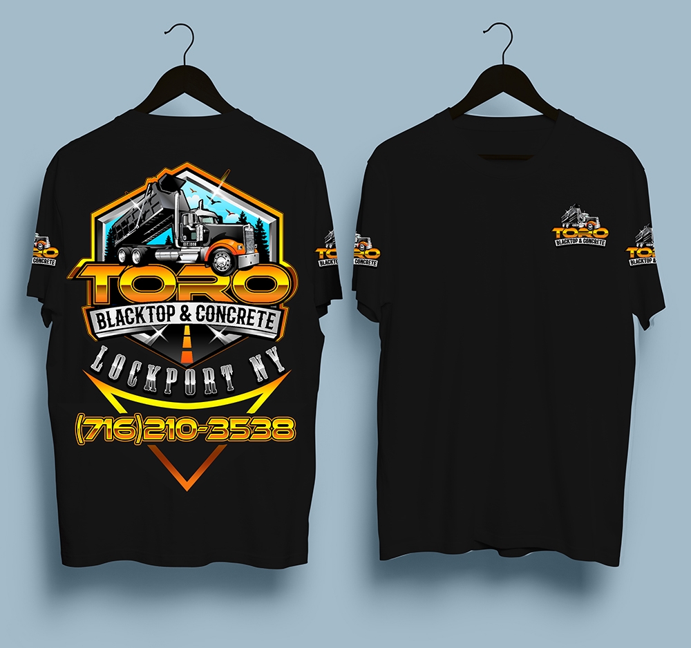 Toro Blacktop & Concrete logo design by XyloParadise