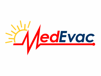 MedEvac logo design by agus
