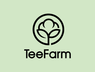 Tee Farm logo design by AisRafa