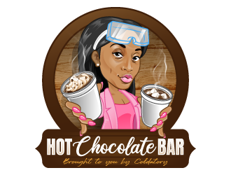 Hot chocolate bar   logo design by reight