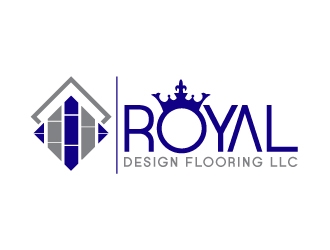 Royal Design Flooring LLC Logo Design