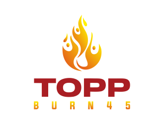 Topp Burn45 logo design by JessicaLopes