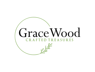 GraceWood Crafted Treasures logo design by akhi