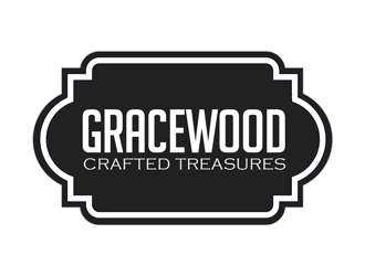 GraceWood Crafted Treasures logo design by kunejo