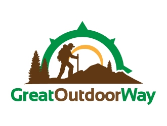 Great Outdoor Way logo design by jaize