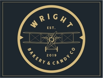 Wright Bakery & Candy Co logo design by Alfatih05