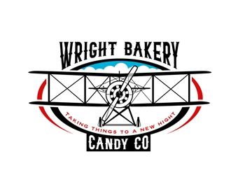 Wright Bakery & Candy Co logo design by DreamLogoDesign