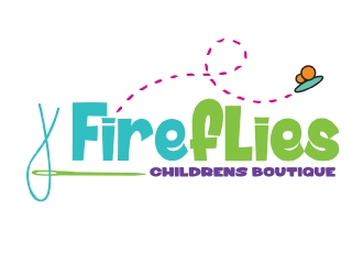 Fireflies Childrens Boutique logo design by AamirKhan