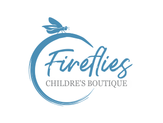 Fireflies Childrens Boutique logo design by Girly