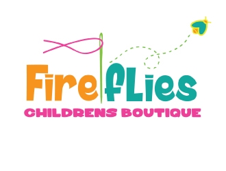 Fireflies Childrens Boutique logo design by AamirKhan