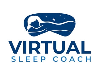 Virtual Sleep Coach logo design by DreamLogoDesign