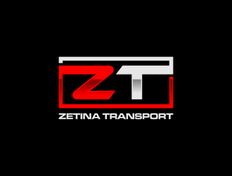 Zetina Transport logo design by haidar