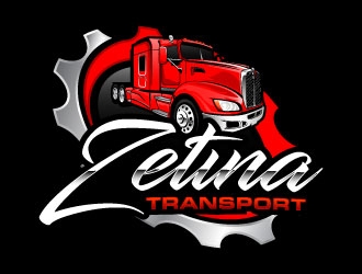 Zetina Transport logo design by daywalker