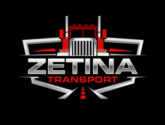 Zetina Transport logo design by kunejo