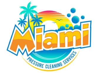 Miami Pressure Cleaning Services logo design by MAXR