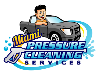 Miami Pressure Cleaning Services logo design by haze
