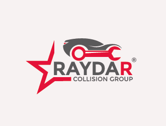 Raydar Collision Group  logo design by czars