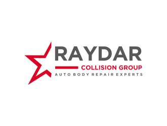 Raydar Collision Group  logo design by ammad