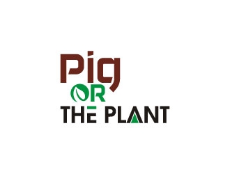 Pig or the Plant logo design by aryamaity