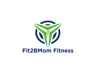 Fit2BMom Fitness logo design by Greenlight