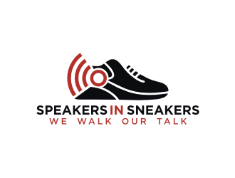 Speakers in Sneakers logo design by hidro