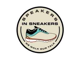 Speakers in Sneakers logo design by dibyo