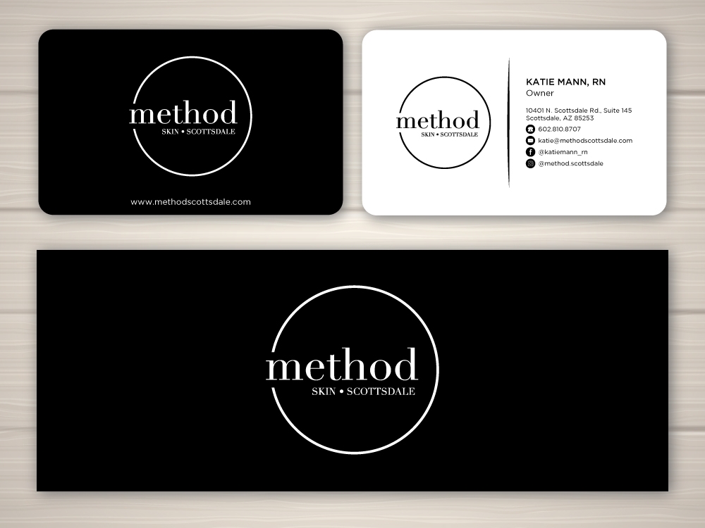 method skin scottsdale logo design by labo