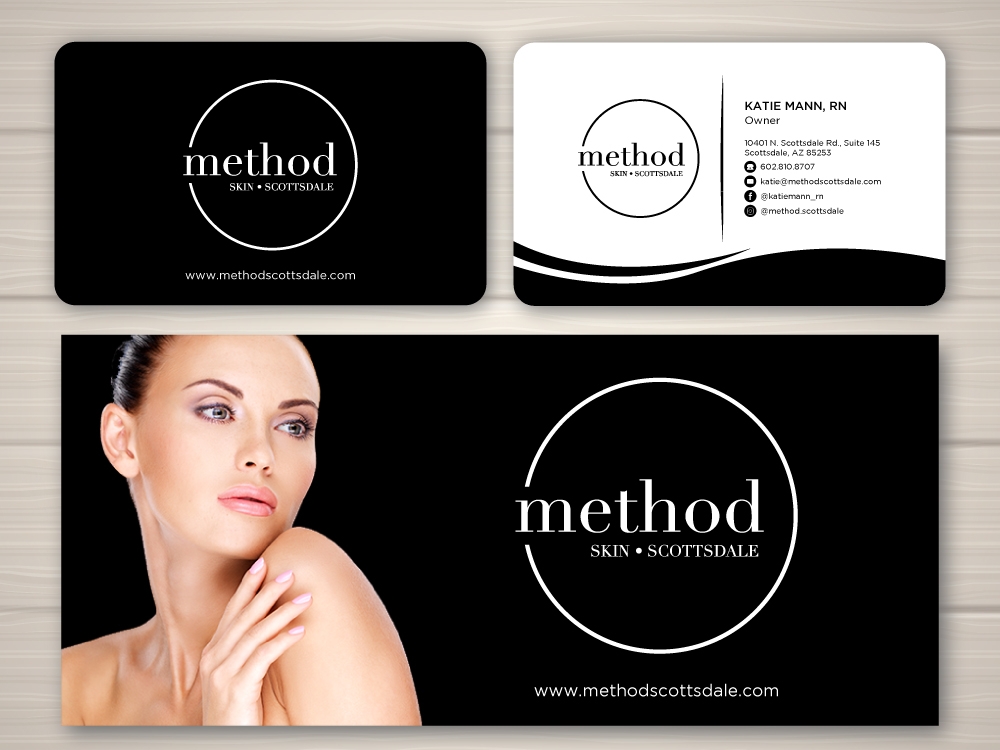 method skin scottsdale logo design by labo