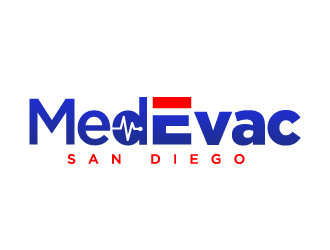 MedEvac logo design by ORPiXELSTUDIOS