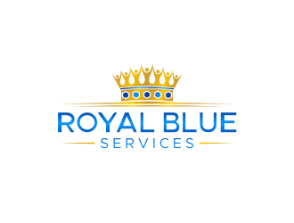 Royal Blue Services logo design by nandoxraf