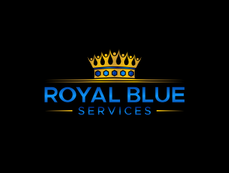Royal Blue Services logo design by nandoxraf
