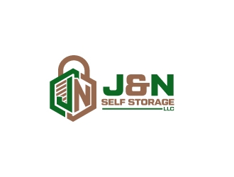 J&N SELF STORAGE, LLC logo design by Erasedink