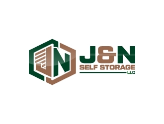 J&N SELF STORAGE, LLC logo design by Erasedink